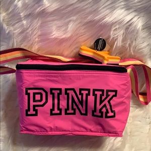 PINK Victoria’s Secret cooler and keychain